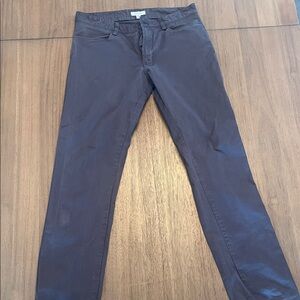 Calvin Klein Men's Dark Gray Chinos